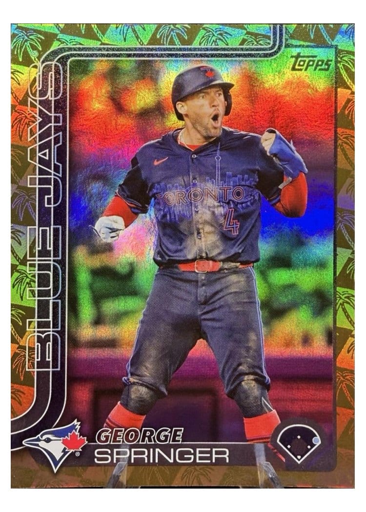 2025 Topps Base Set George Springer #82 card