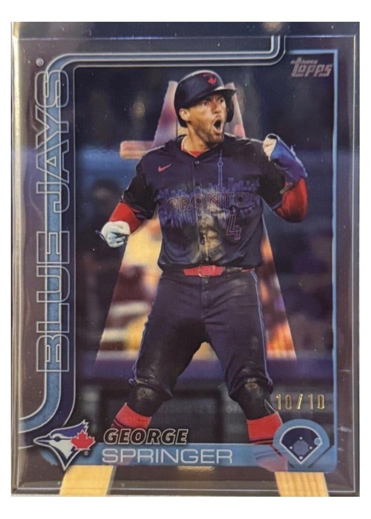 2025 Topps Base Set George Springer #82 card