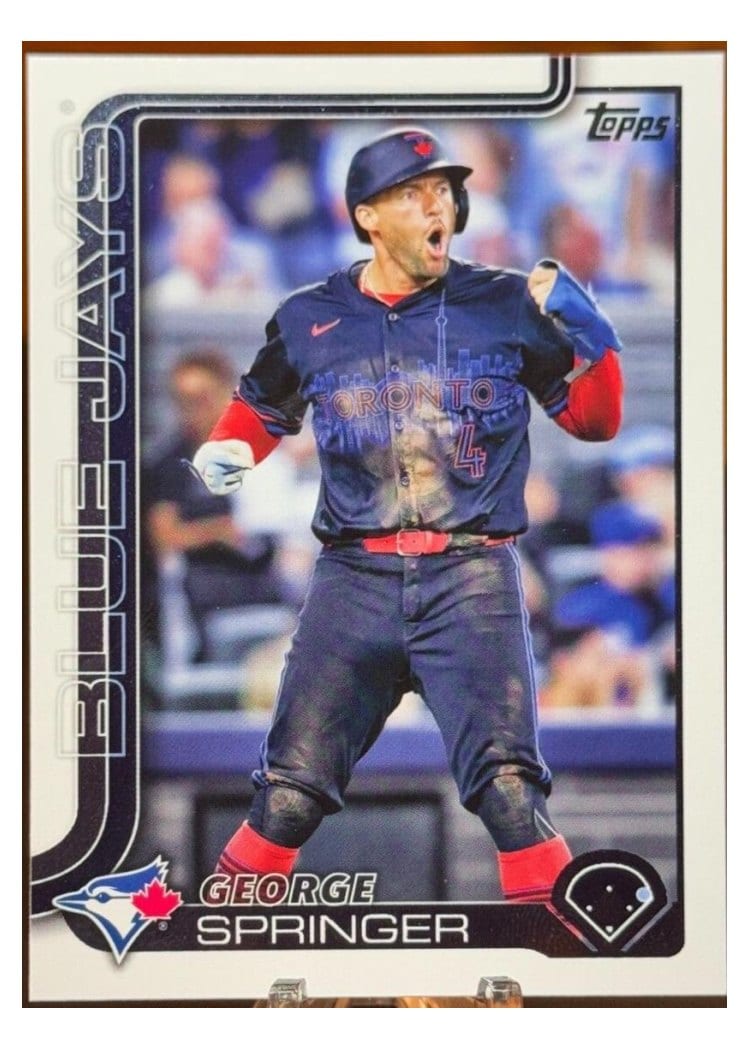 2025 Topps Base Set George Springer #82 card