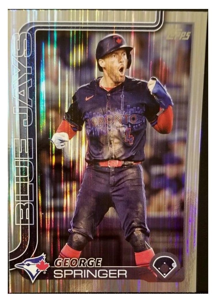 2025 Topps Base Set George Springer #82 card