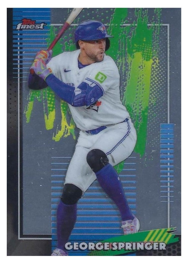 2026 Topps Finest George Springer #97 card