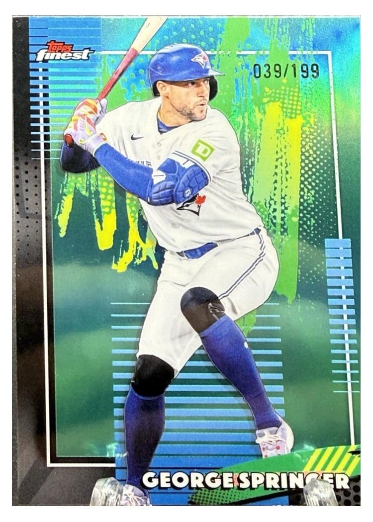2026 Topps Finest George Springer #97 card