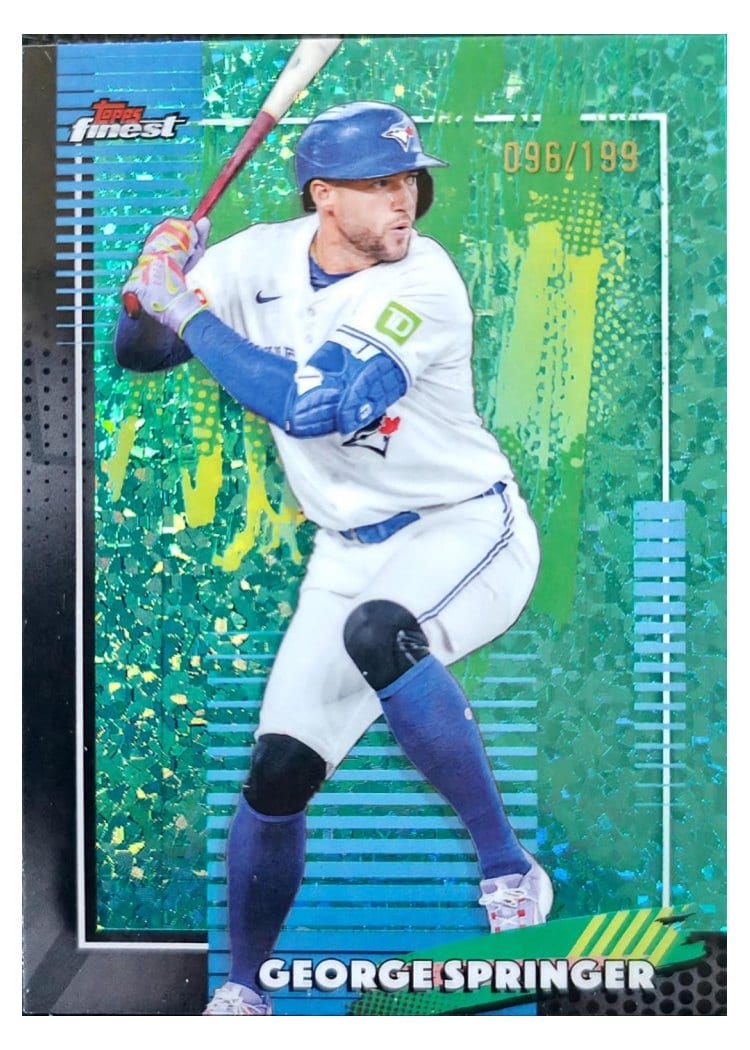 2026 Topps Finest George Springer #97 card