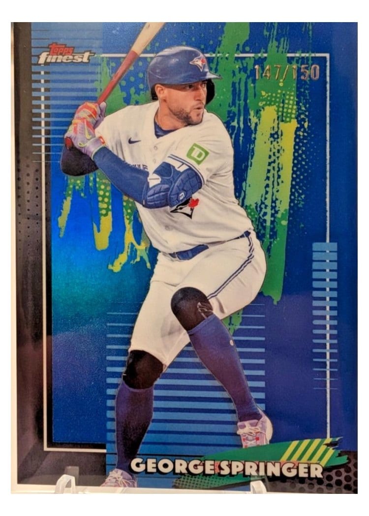 2026 Topps Finest George Springer #97 card