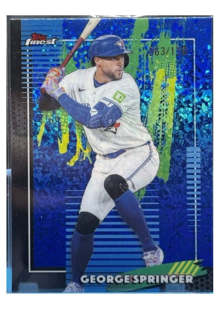 2026 Topps Finest George Springer #97 card