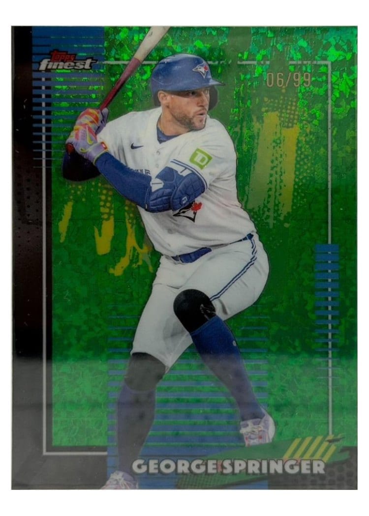 2026 Topps Finest George Springer #97 card