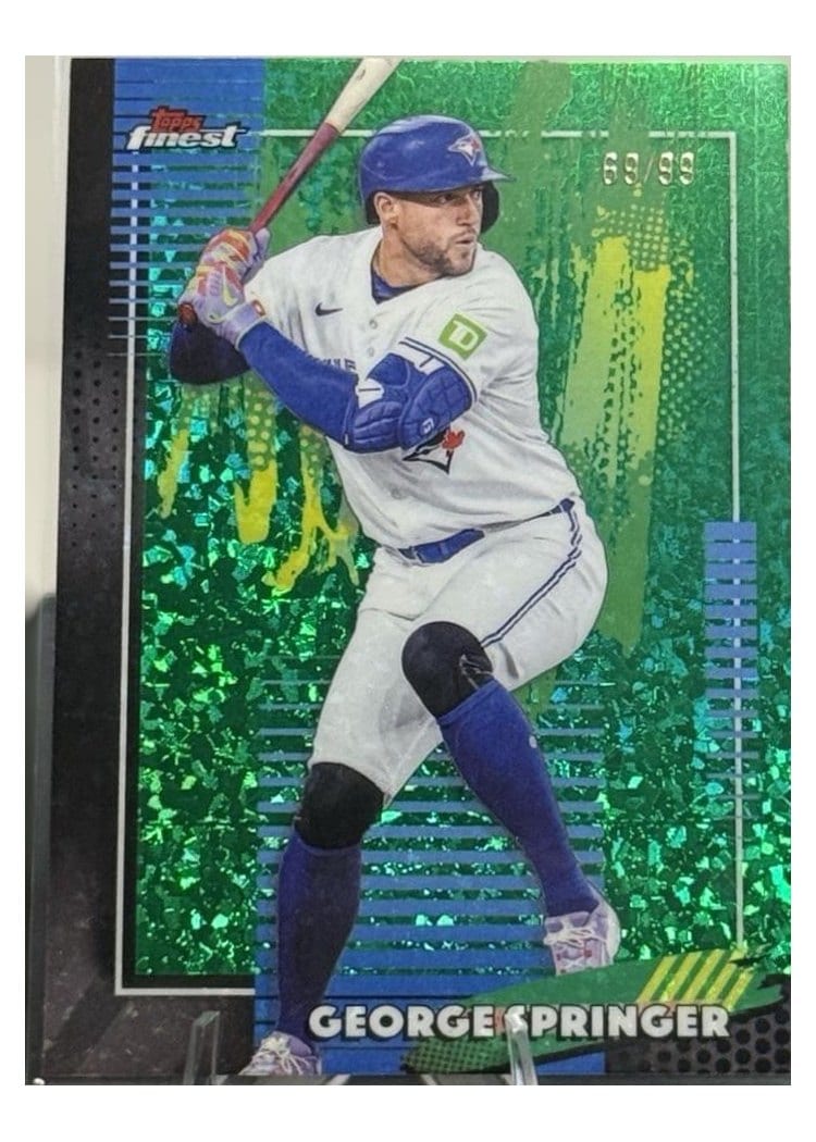 2026 Topps Finest George Springer #97 card