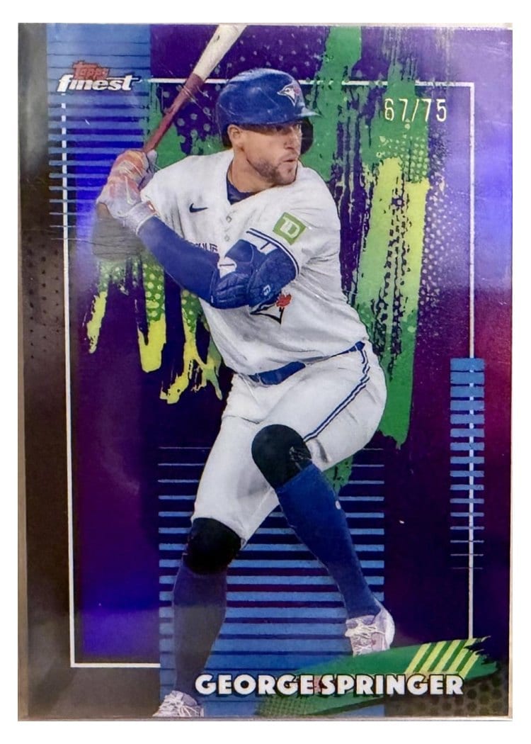 2026 Topps Finest George Springer #97 card