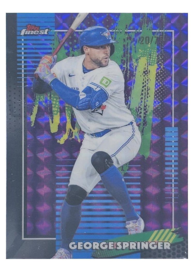 2026 Topps Finest George Springer #97 card