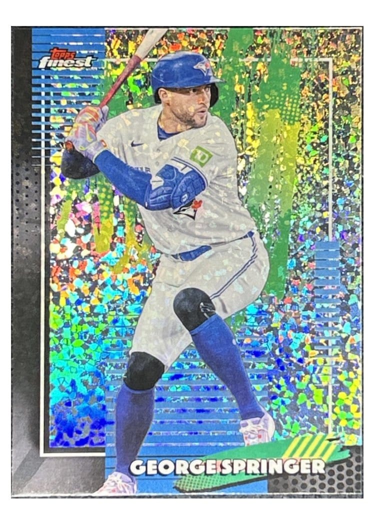 2026 Topps Finest George Springer #97 card