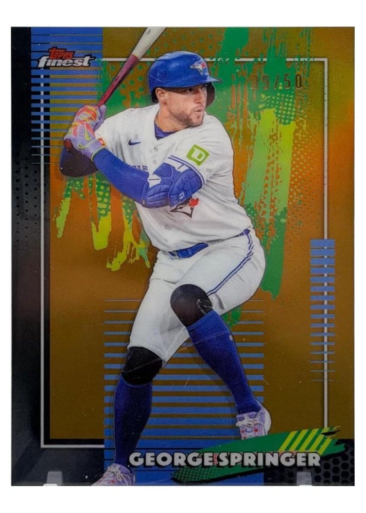 2026 Topps Finest George Springer #97 card