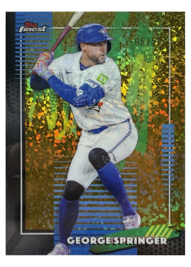 2026 Topps Finest George Springer #97 card