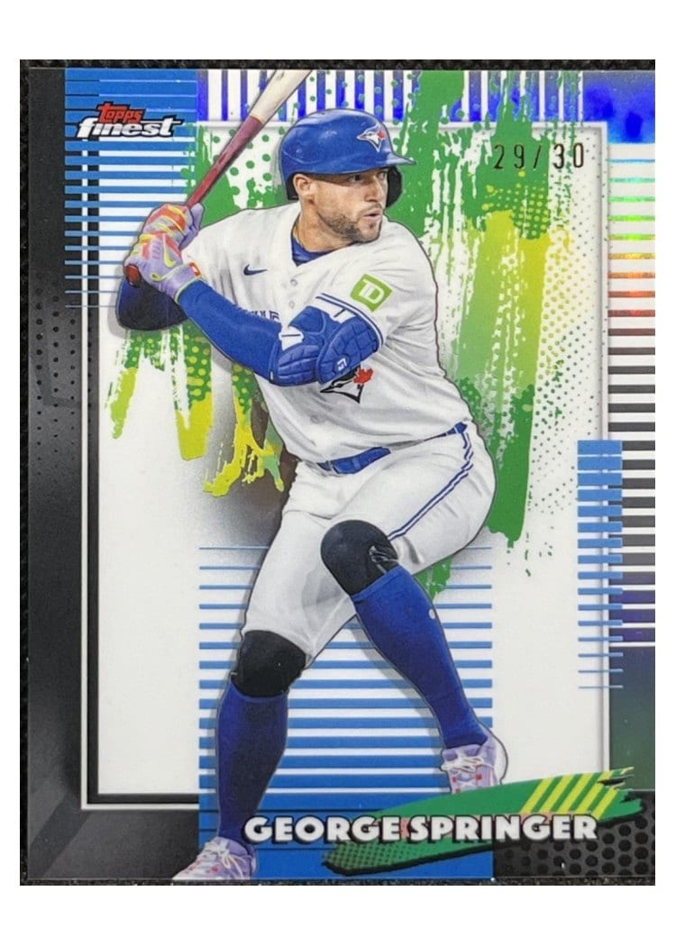 2026 Topps Finest George Springer #97 card