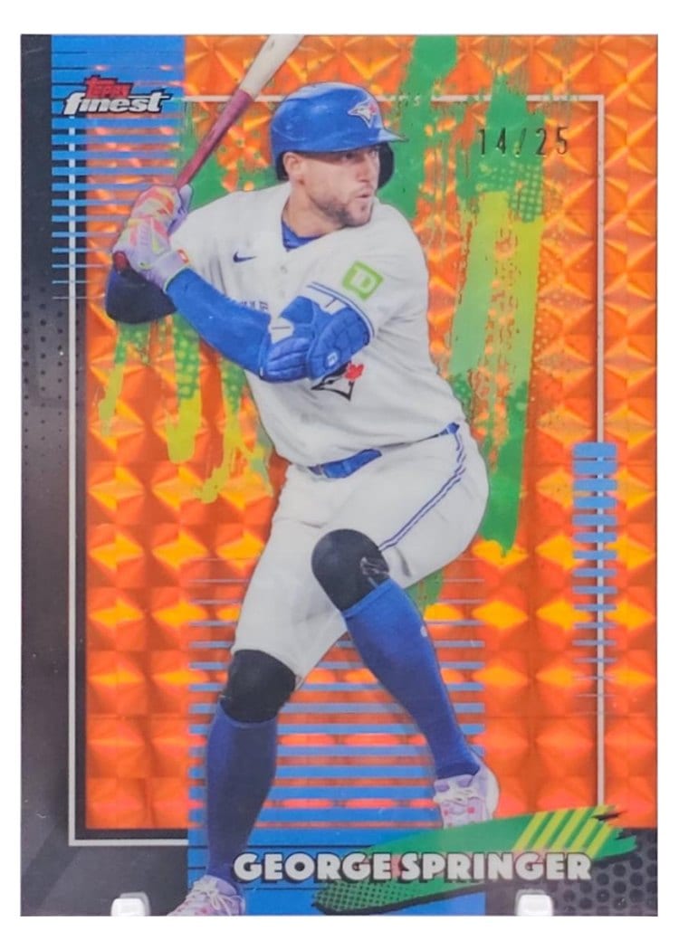 2026 Topps Finest George Springer #97 card