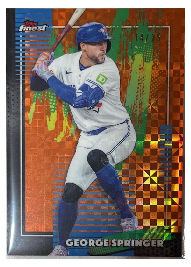 2026 Topps Finest George Springer #97 card