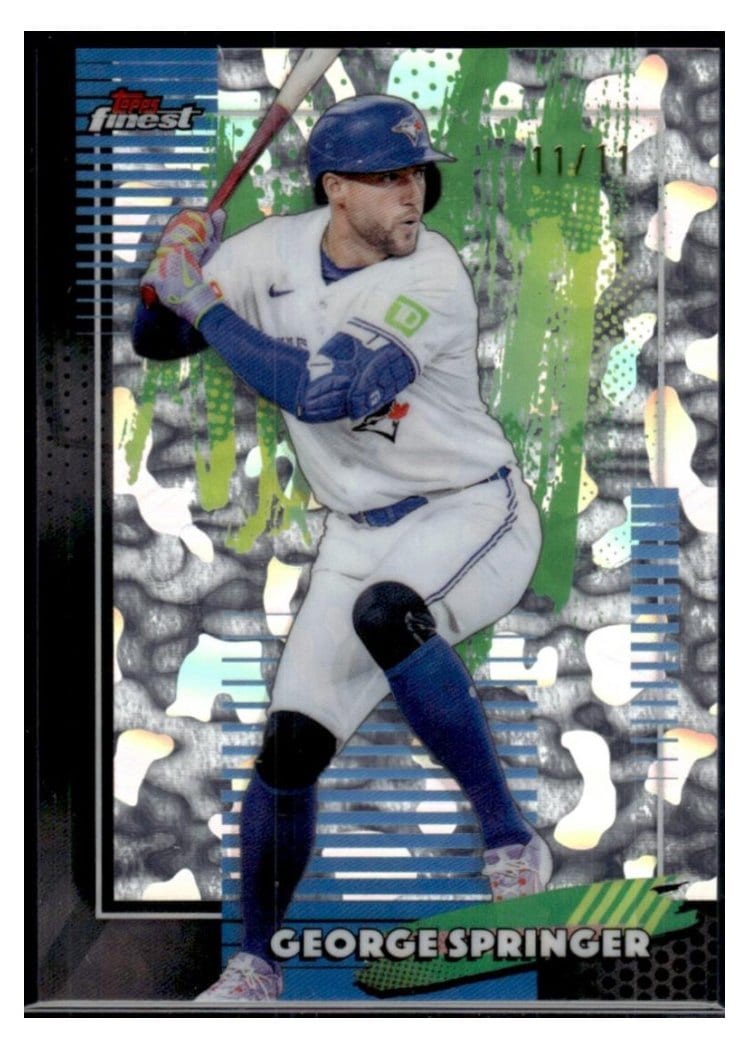 2026 Topps Finest George Springer #97 card