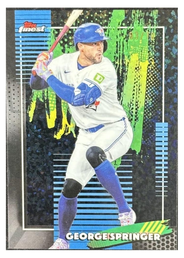 2026 Topps Finest George Springer #97 card