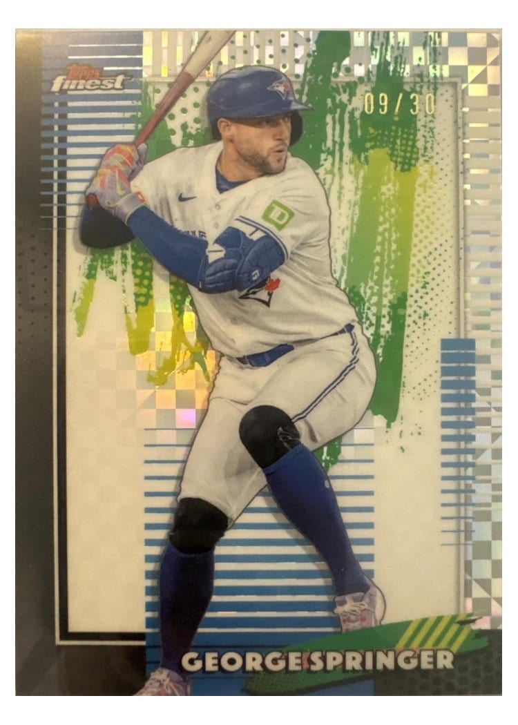 2026 Topps Finest George Springer #97 card