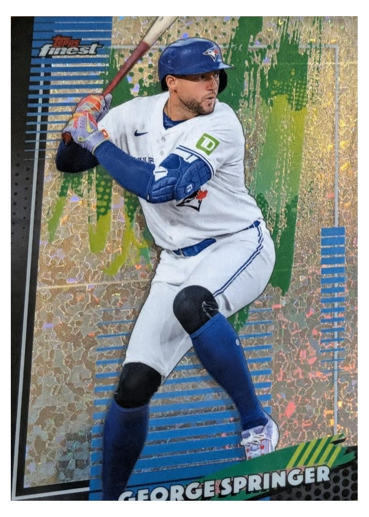 2026 Topps Finest George Springer #97 card