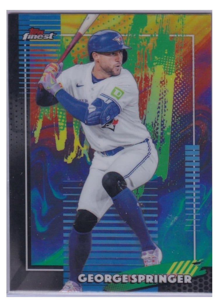 2026 Topps Finest George Springer #97 card