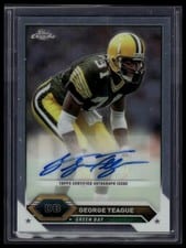 2023 Topps Composite Topps Chrome Autographs Set George Teague #TCA-GT card