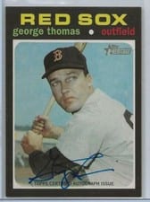 2020 Topps Heritage Real One Autographs George Thomas #ROA-GTH card