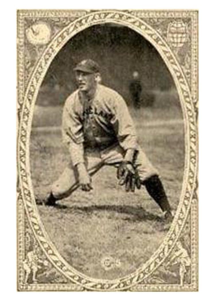 1922 Neilson's Chocolate Type I George Uhle #16 card
