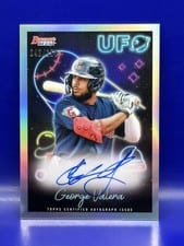 2022 Bowman's Best UFO Autographs George Valera #UFOA-GV