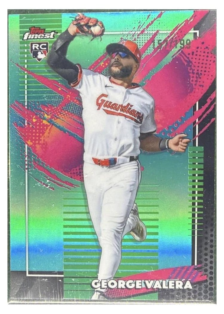 2026 Topps Finest George Valera #236 card