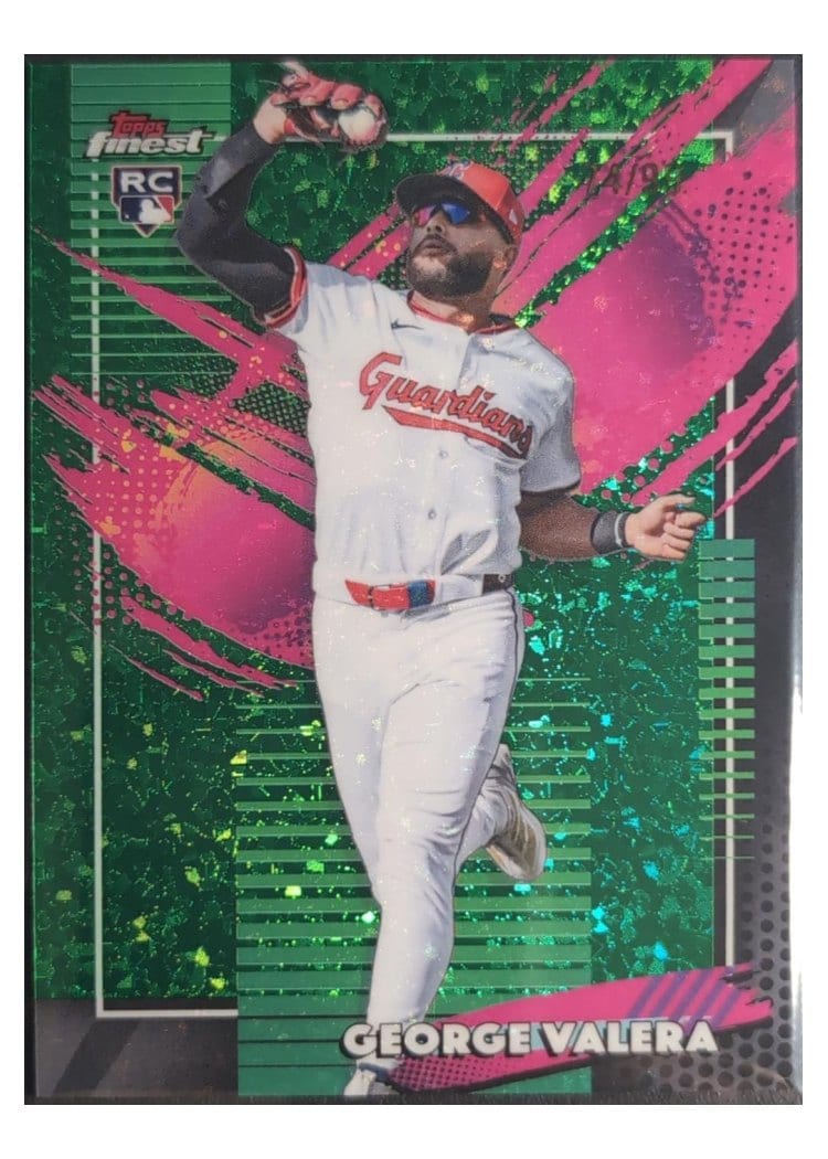 2026 Topps Finest George Valera #236 card