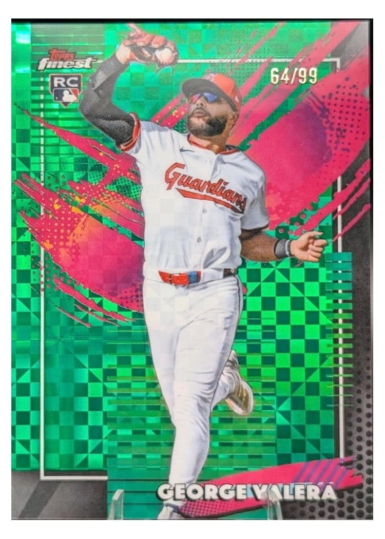 2026 Topps Finest George Valera #236 card