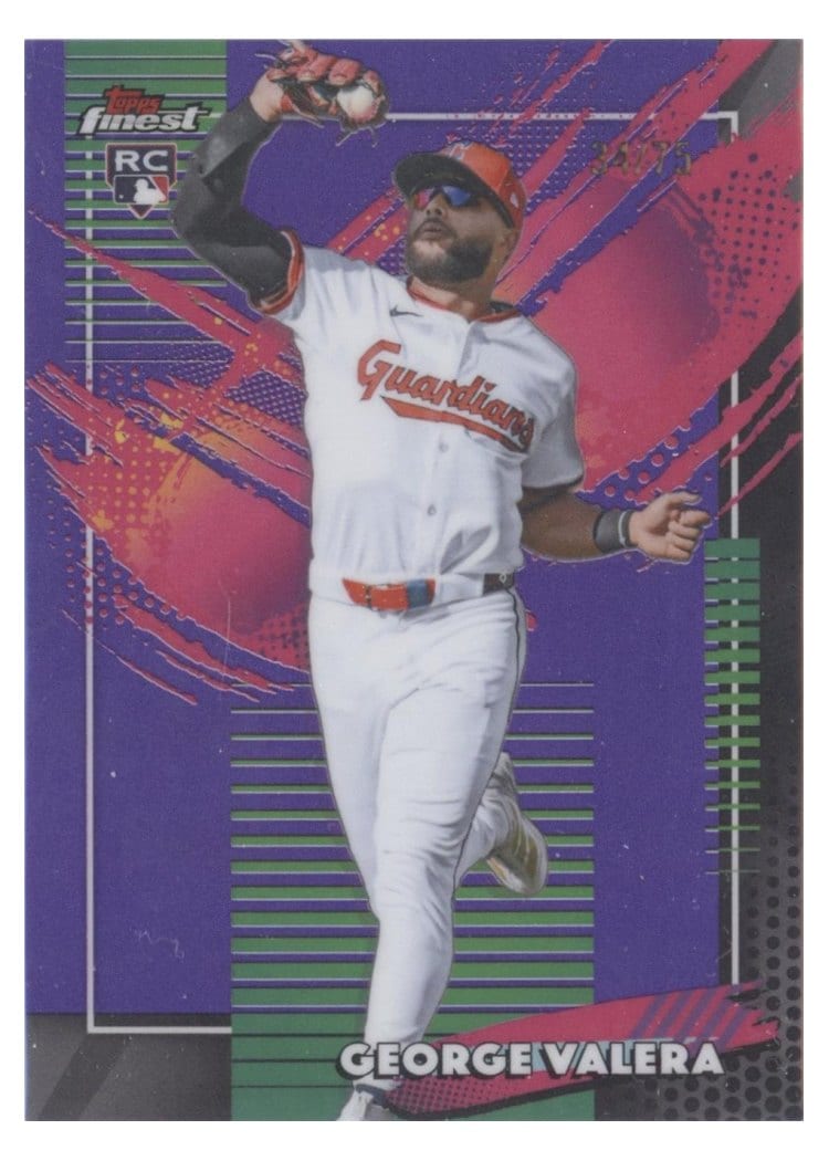 2026 Topps Finest George Valera #236 card