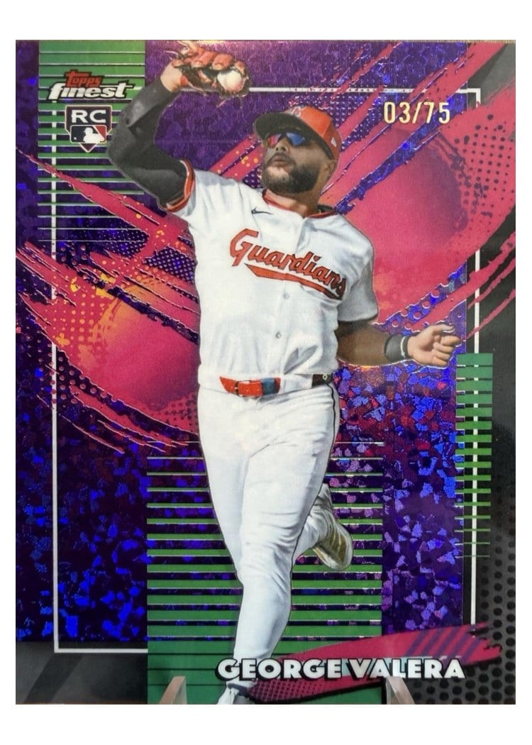 2026 Topps Finest George Valera #236 card