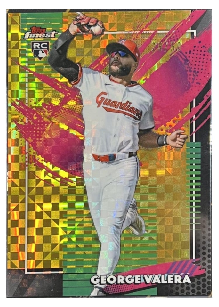 2026 Topps Finest George Valera #236 card