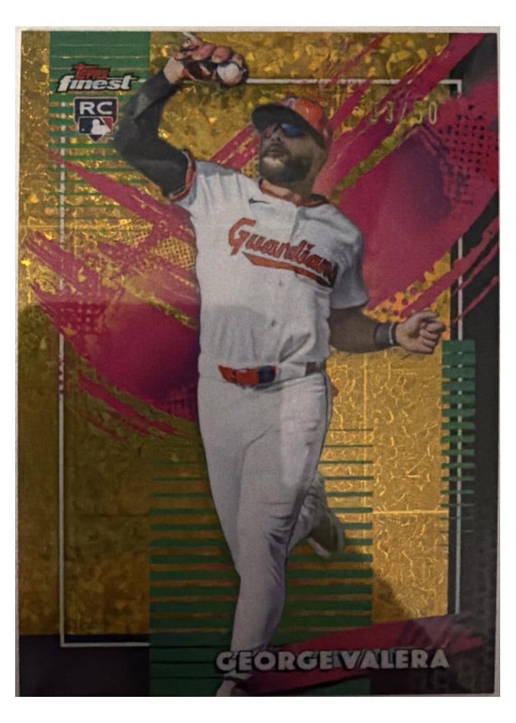 2026 Topps Finest George Valera #236 card