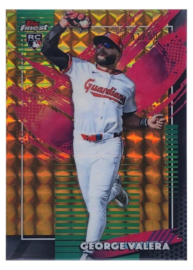 2026 Topps Finest George Valera #236 card