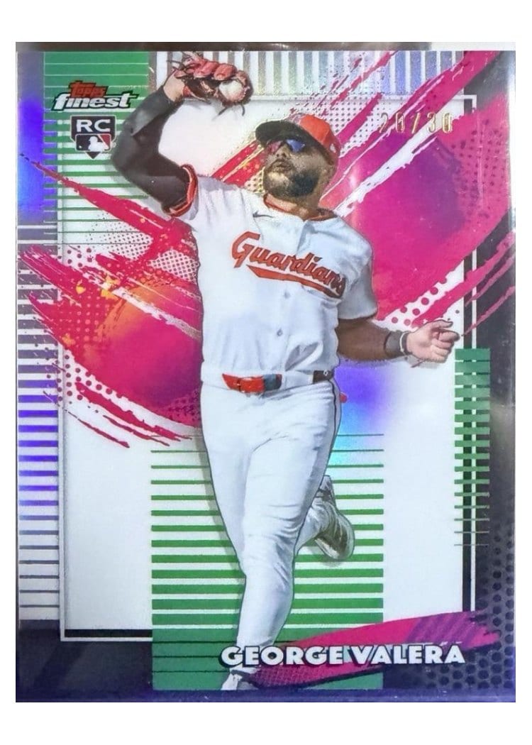 2026 Topps Finest George Valera #236 card