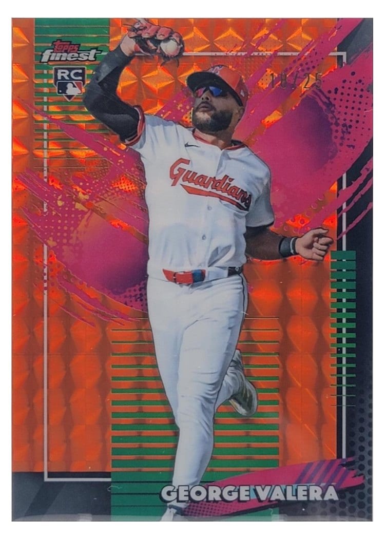 2026 Topps Finest George Valera #236 card