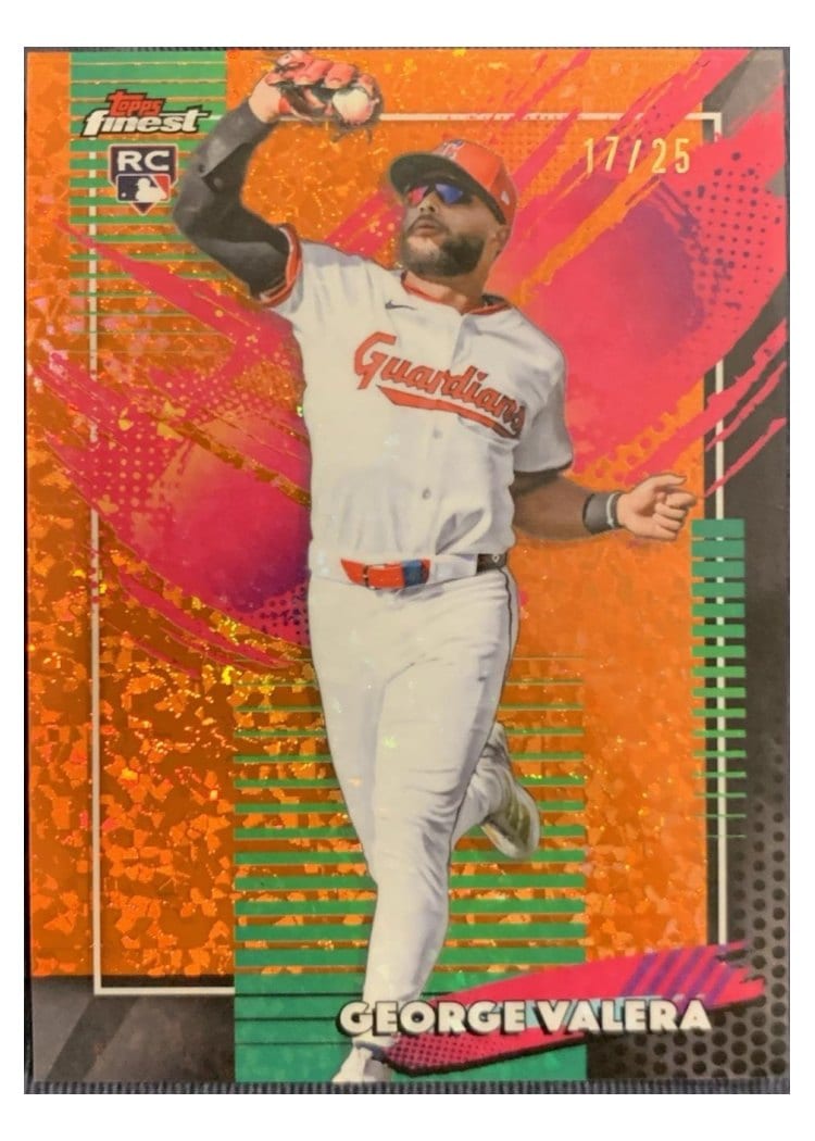 2026 Topps Finest George Valera #236 card