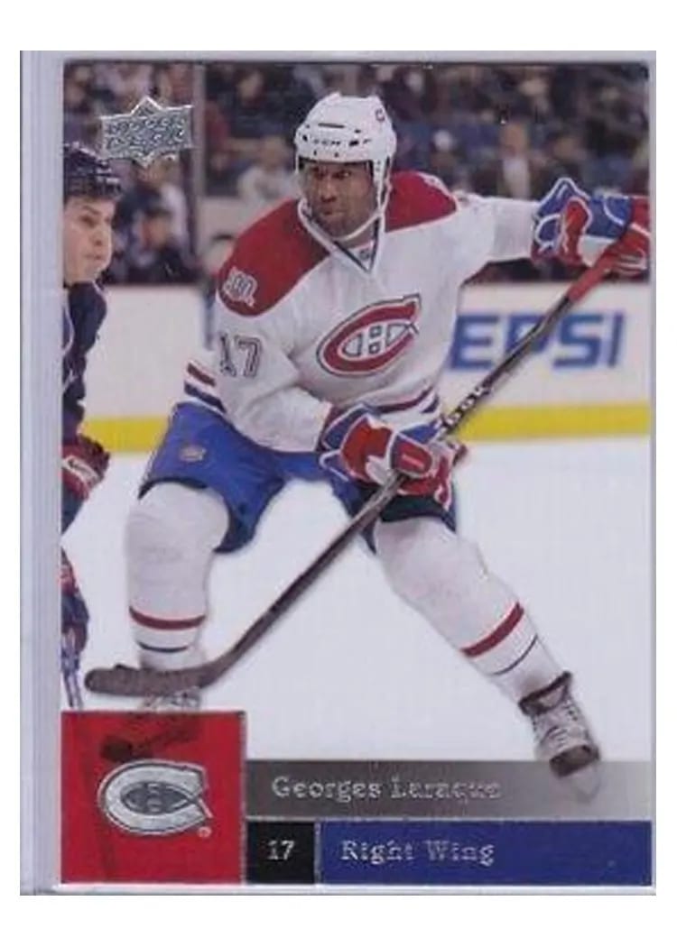 2009 Upper Deck Georges Laraque #21 card