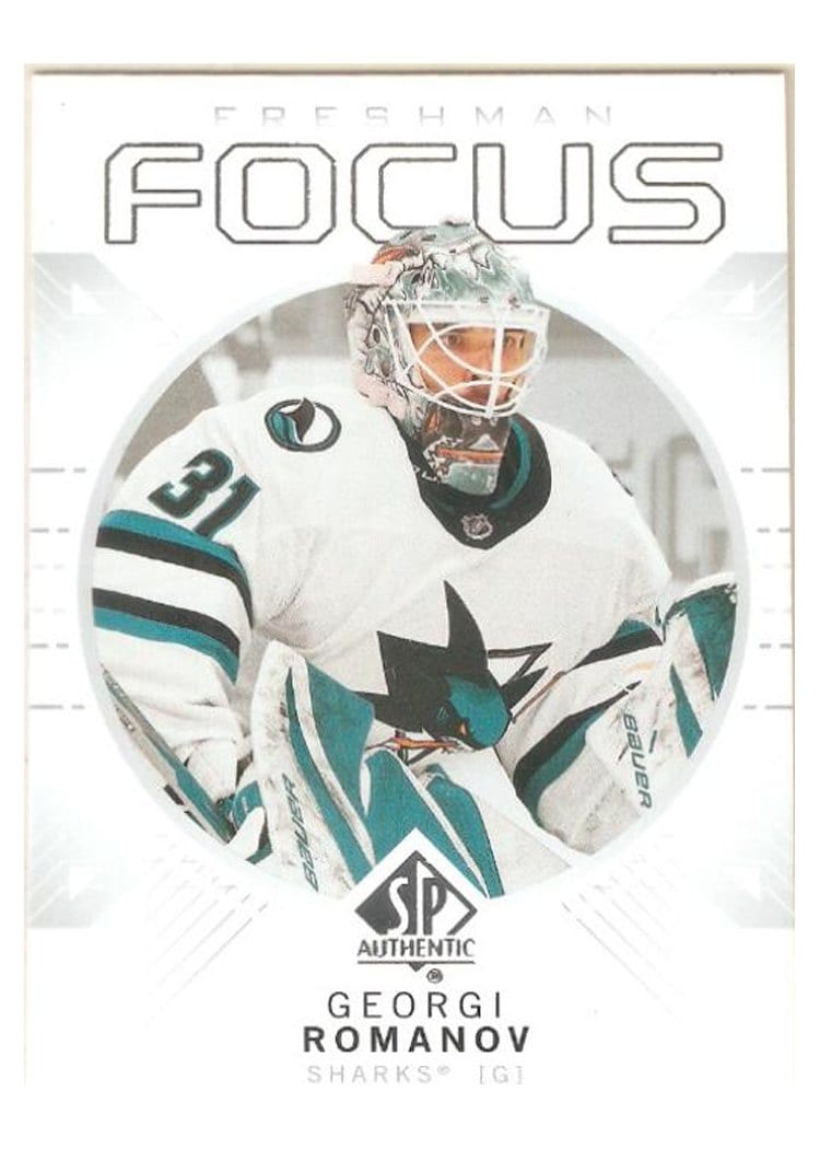 2024-25 SP Authentic Freshman Focus Georgi Romanov #FF-25 card