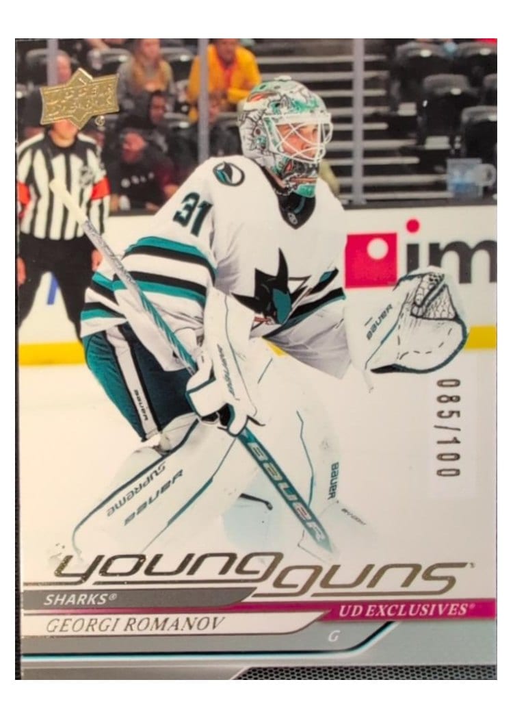 2024-25 Upper Deck Base Set Georgi Romanov Exclusive #457 card
