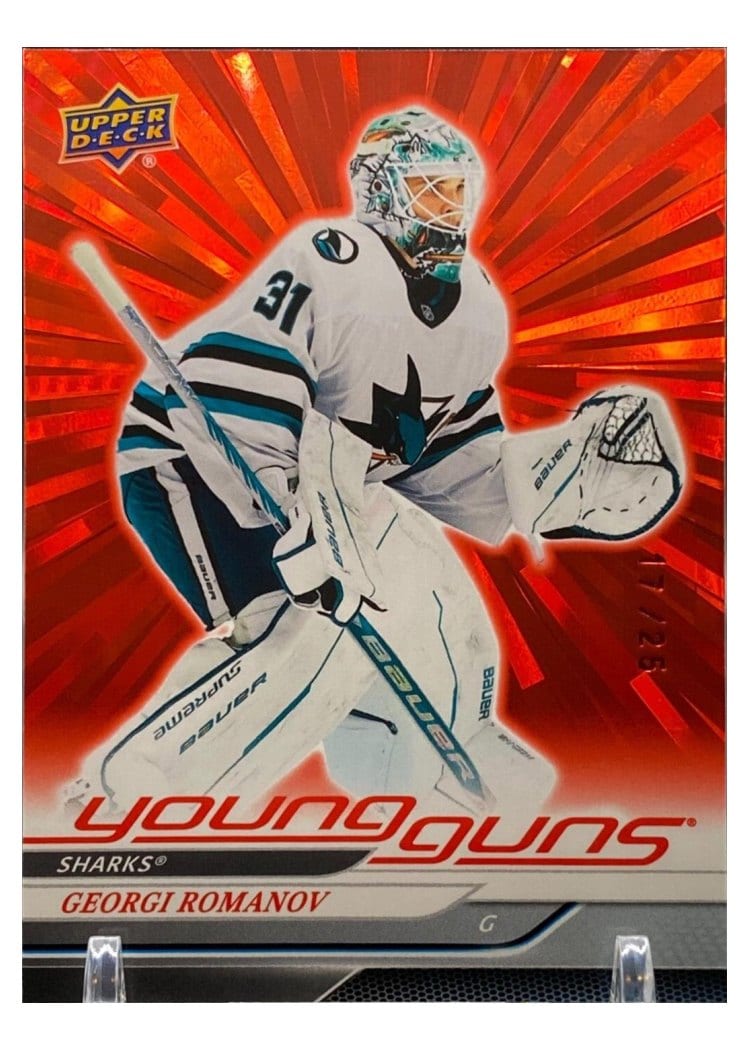 2024-25 Upper Deck Base Set Georgi Romanov #457 card