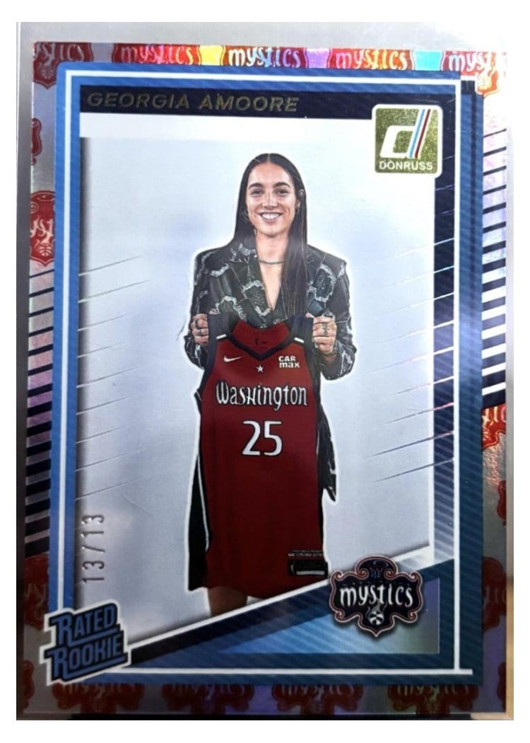 2025 Panini Donruss WNBA Georgia Amoore #96 card