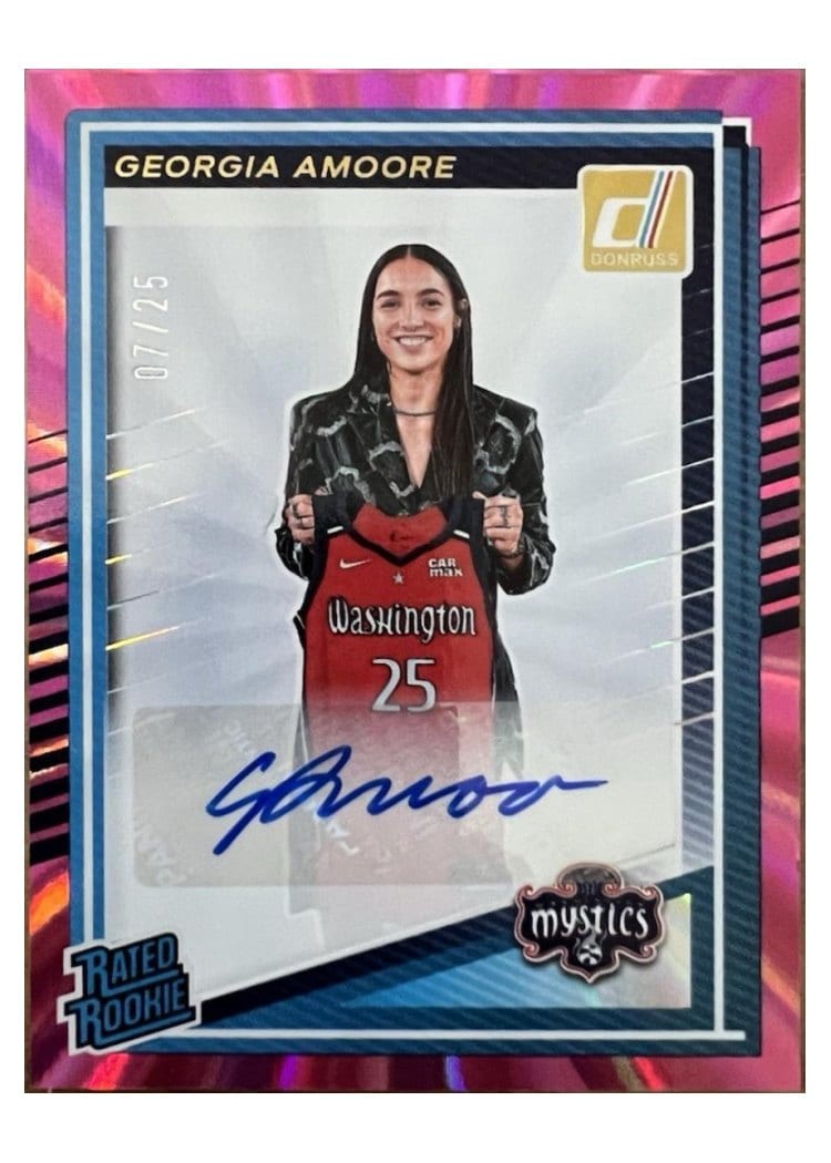 2025 Panini Donruss WNBA Georgia Amoore #96 card