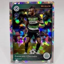 2024 Topps Merlin UEFA Geovany Quenda #57 card