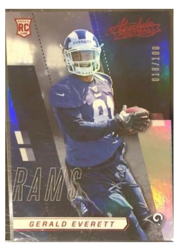 2017 Panini Absolute Gerald Everett #156 card