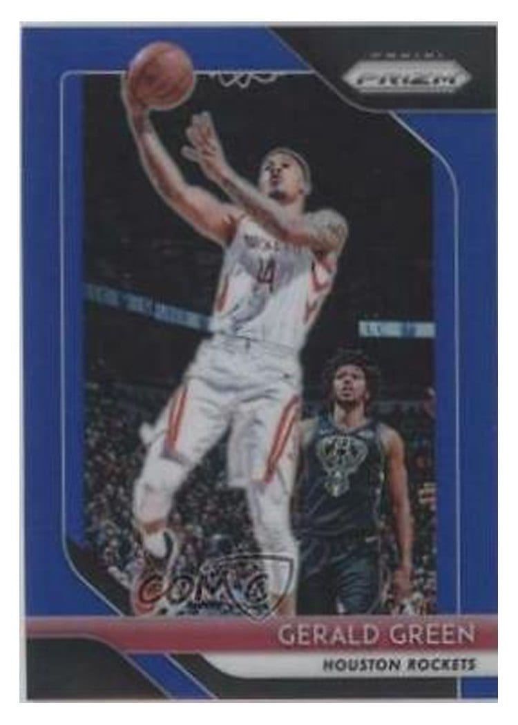 2018-19 Panini Prizm Base Set Gerald Green Blue Prizm #84 card