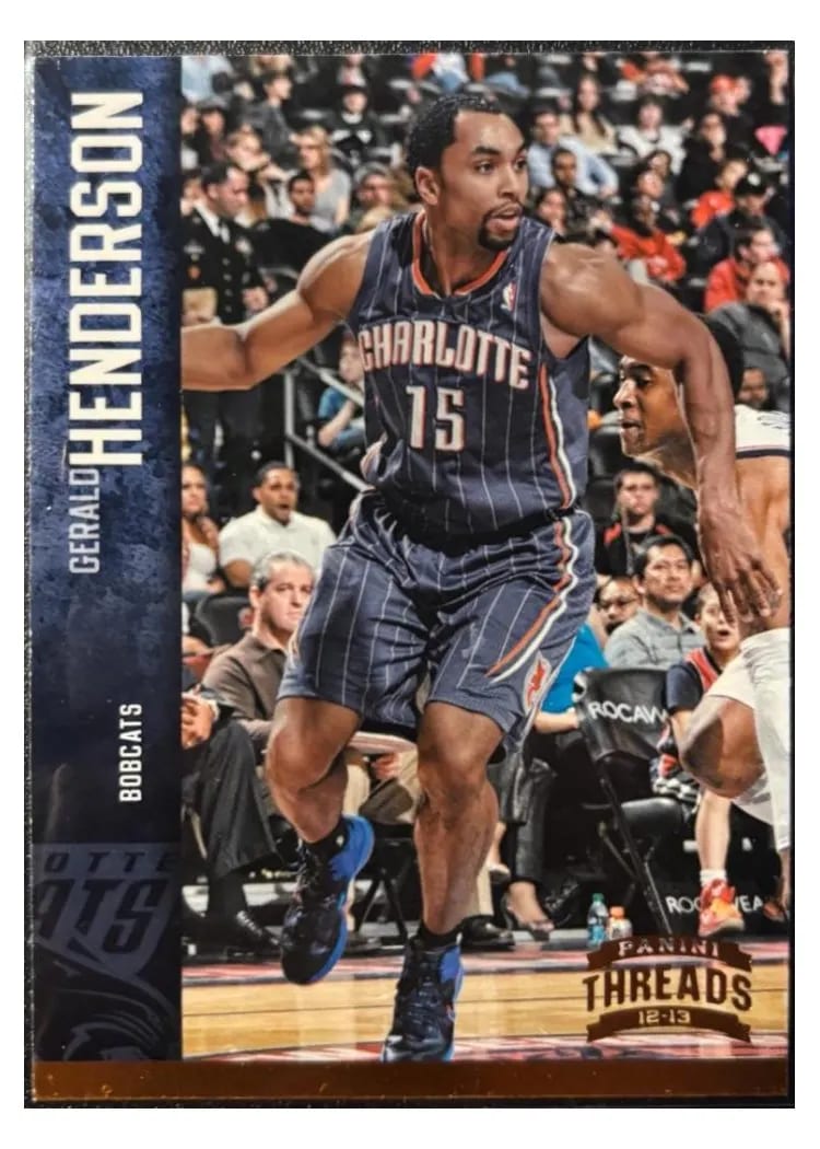 2012 Panini Threads Gerald Henderson #13 card