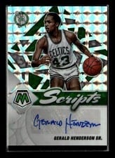 2021-22 Panini Mosaic Scripts Gerald Henderson Sr #SC-GHD card